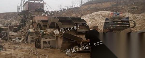 山东潍坊出售一小时100吨的尾矿砂制砂洗沙生产线 263000元